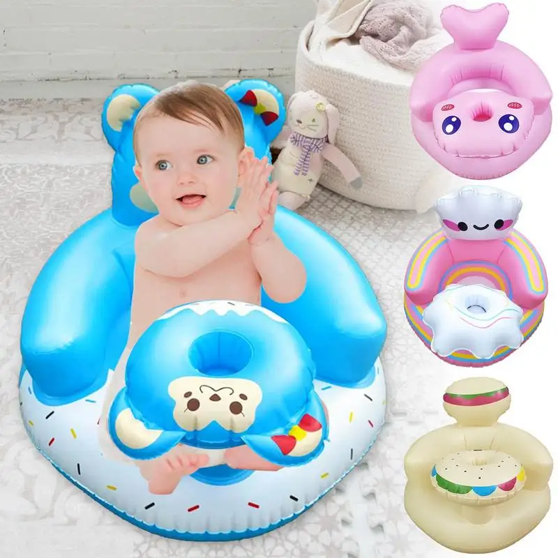 Toddler Seat Inflatable Support Seat Floor Seats Toddler Air Sofa Waterproof And Portable Inflatable Support Seat For Home