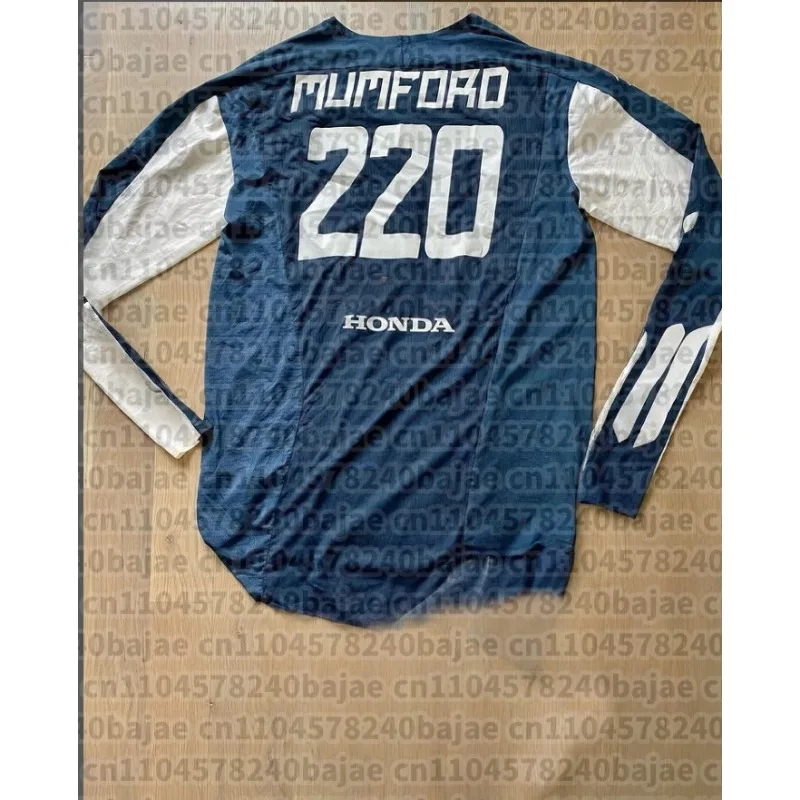 

2025 New Honda Hunter Lawrence Ama Motocross Jersey Racing Shirt Men's Breathable Quick Drying Fashion Casual Sports T-Shirt
