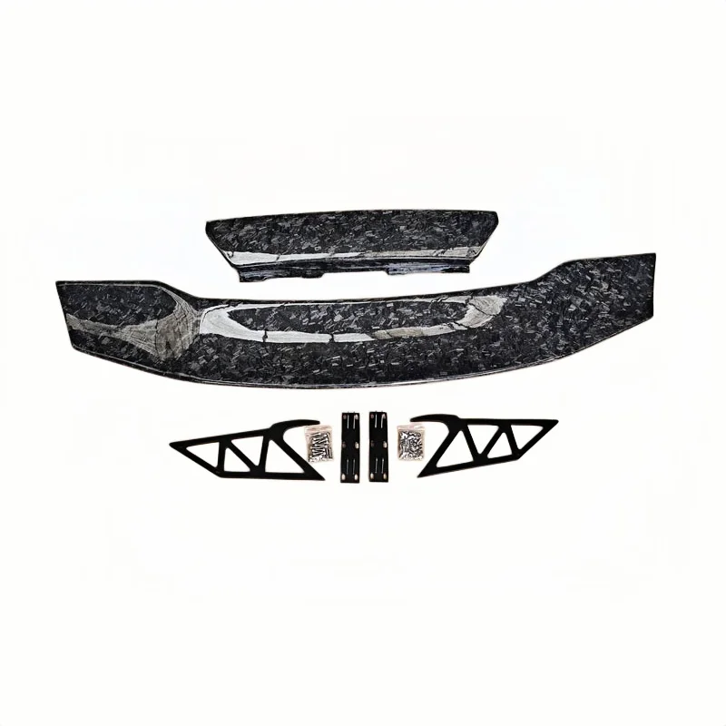 

For Huracan LP580 LP610 DMC Forged Carbon Rear Spoiler Base Wing Rear Diffuser Exterior Mod Kit