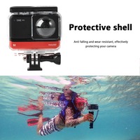 Waterproof Box Protective Shell Cover Anti-drop Underwater Dive Housing Cover for Insta360 ONE RS Panoramic Camera Protector
