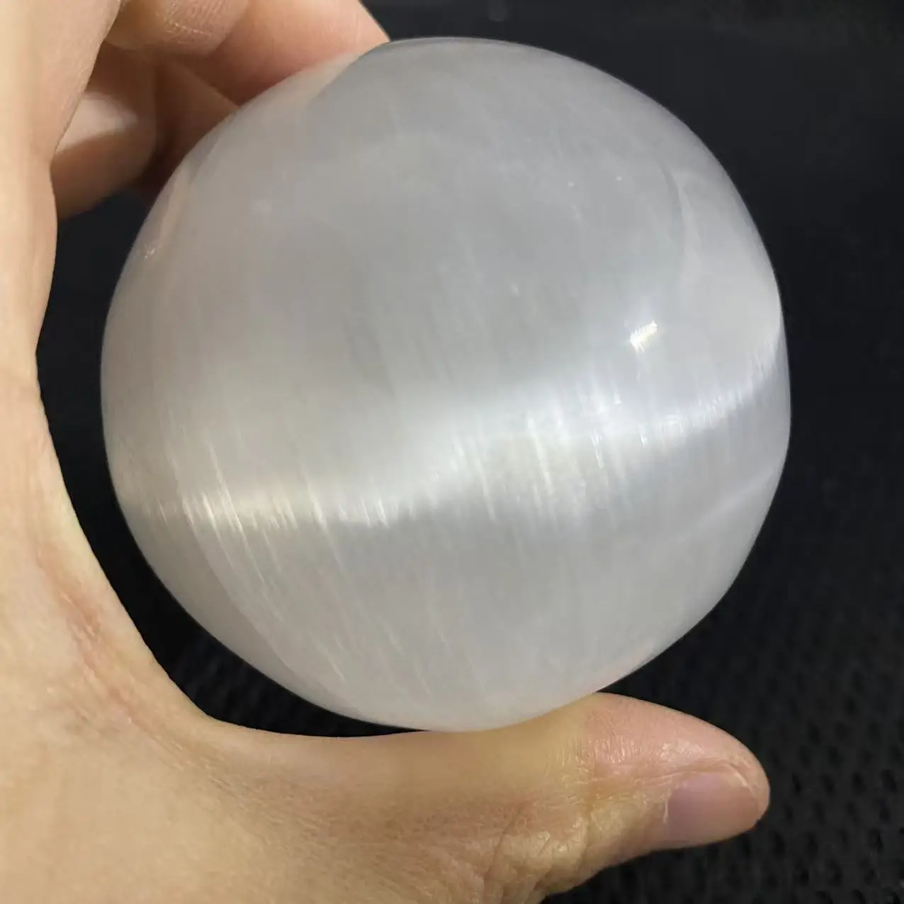 

Natural Moroccan Selenite Crystal Quartz Spheres, Energy Gemstones, Healing With Energy, Home Decoration, Demagnetization Divina