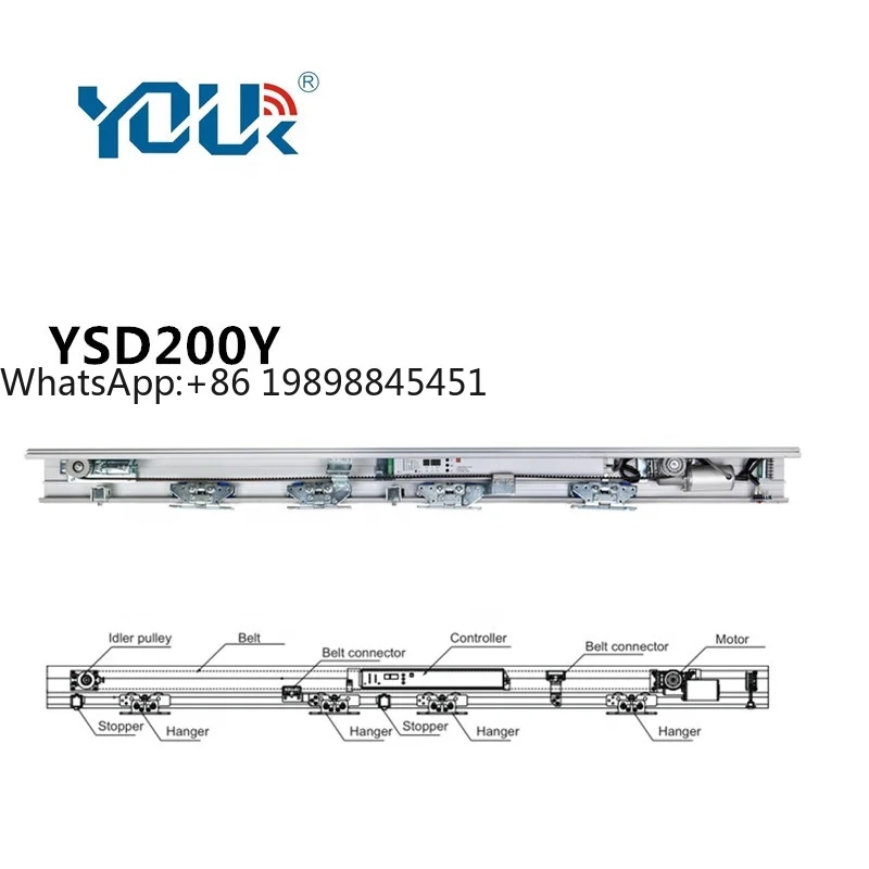 Yoursensor Sensore di apertura e chiusura automatica della porta Unità di controllo automatica della porta scorrevole (YSD200Y)