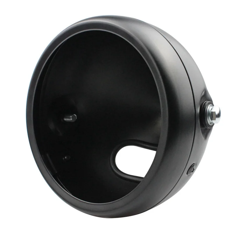 BB-2X 5-3/4 بوصة 5.75 بوصة المصابيح الأمامية للدراجات النارية الإسكان دلو لملحقات الدراجات النارية أسود