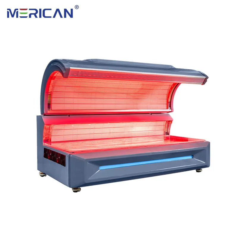 Full Body Red LED Infrared Phototherapy Bed Multi-Wavelength Light Therapy for Pain Relief