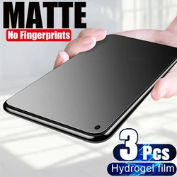 3Pcs Soft Matte Hydrogel Film For Huawei Nova 4 4e 5 5i 5T 6 7 7i 8 9 10 11 12 Pro SE TPU Screen Protector Anti Fingerprint