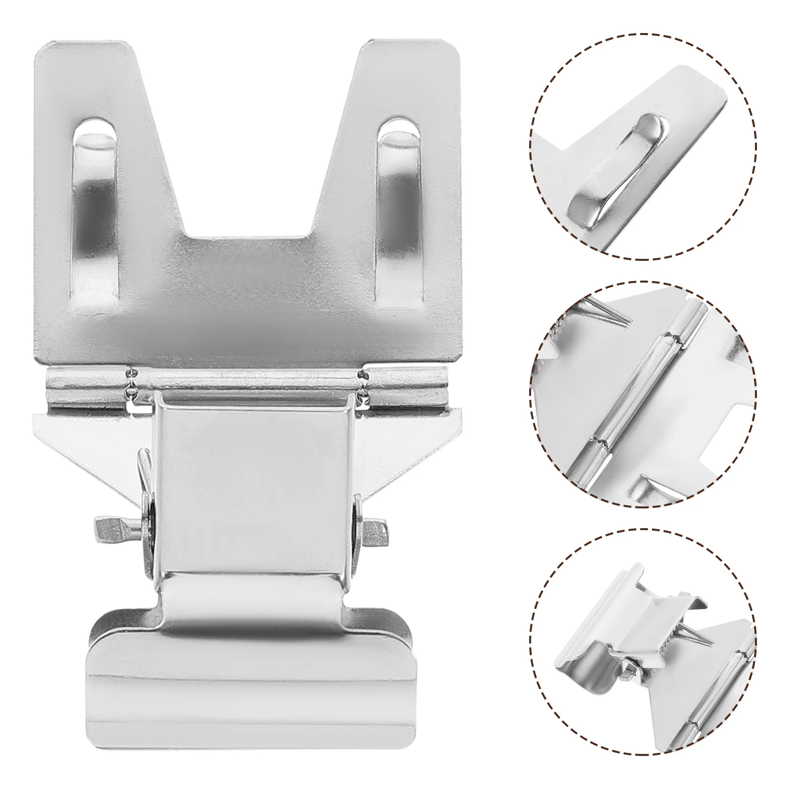 

6pcs Iron Plating Price Tag Clips Label Holder Clamp For Supermarket Display Sign Stand Chalkboard Wedding Retail