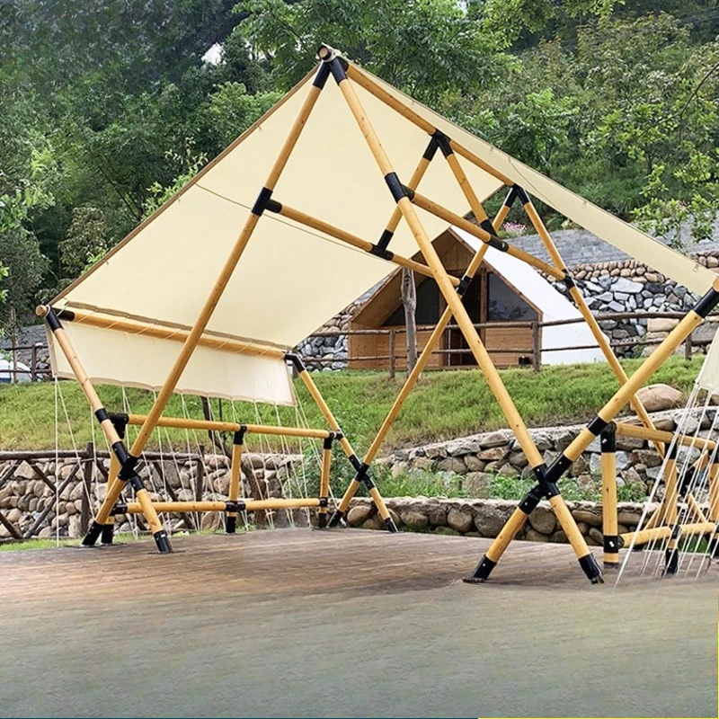 Tianmu hotel tent rain protection, sun protection and wind resistance, all camp custom outdoor open-air tent canopy