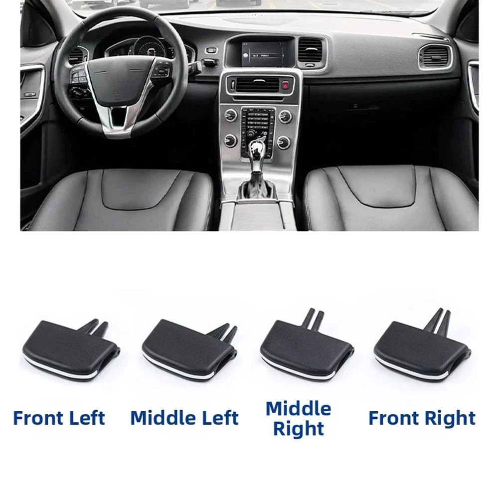 Dashboard Vent Clip Front Air Vent Tab Easy Installation Restores Vent Function Auto Air Conditioning Accessories