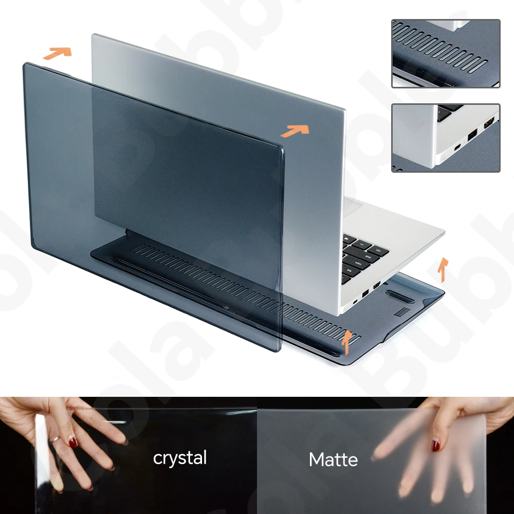 Casing Laptop untuk Huawei MateBook D14 D15 D16 14 14S 2024 14.2 inci X Pro, aksesori penutup laptop HONOR MagicBook 14 15 X14 X15