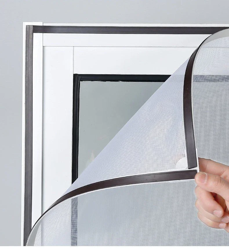 Magnetisches Moskitonetz, Selbstklebender Unsichtbarer Fensterschutz für den Haushalt, Robuster Automatisch Schließender Magnetischer Fenstervorhang – Detail 8