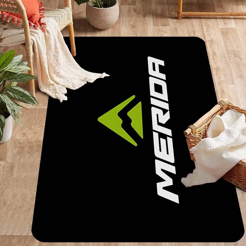 Bicycle Brand Merida Door Mat Washable Non-Slip Living Room Sofa Chairs Area Mat Kitchen Doormat Area Rug
