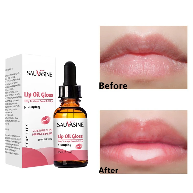 

10ml Volumising Lips Serum Plumper Repairing Reduce Fine Lines Fuller Filler Bigger Pulp Lips Moisturizing Care Essence