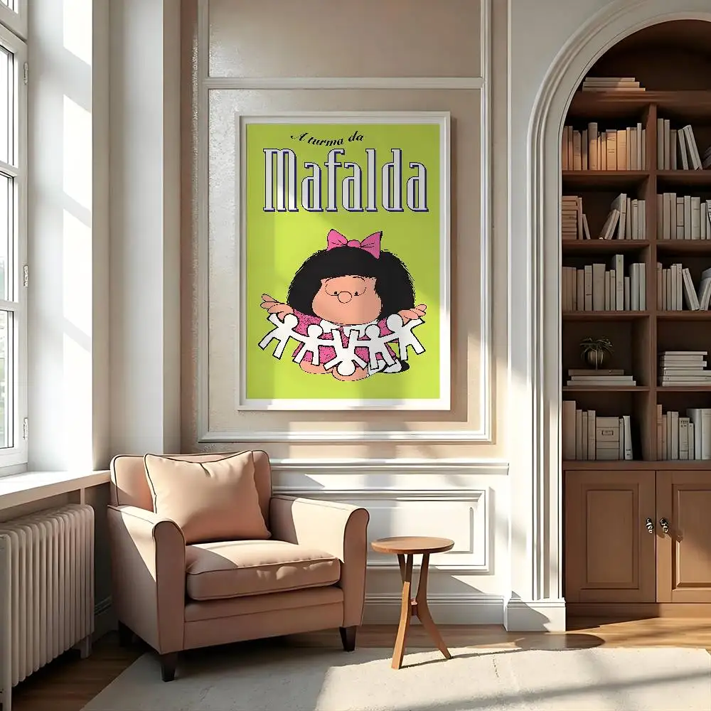 مافالدا ملصق معرض يطبع ذاتية اللصق ديكور المنزل الديكور صور مطبوعة للحوائط ملصق غرفة المعيشة