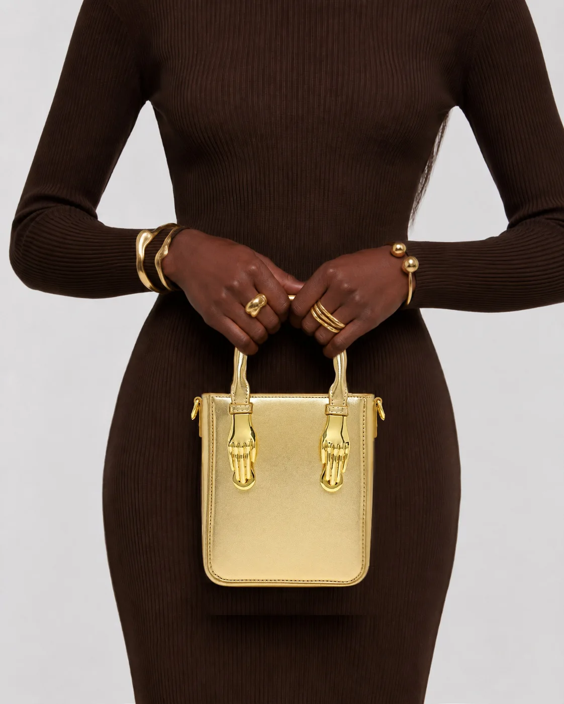 Light Luxury Niche PU Handbag Personalized Small Square Bag Color Blocking Crossbody Bag Women's Bucket Bag Party Bag Female