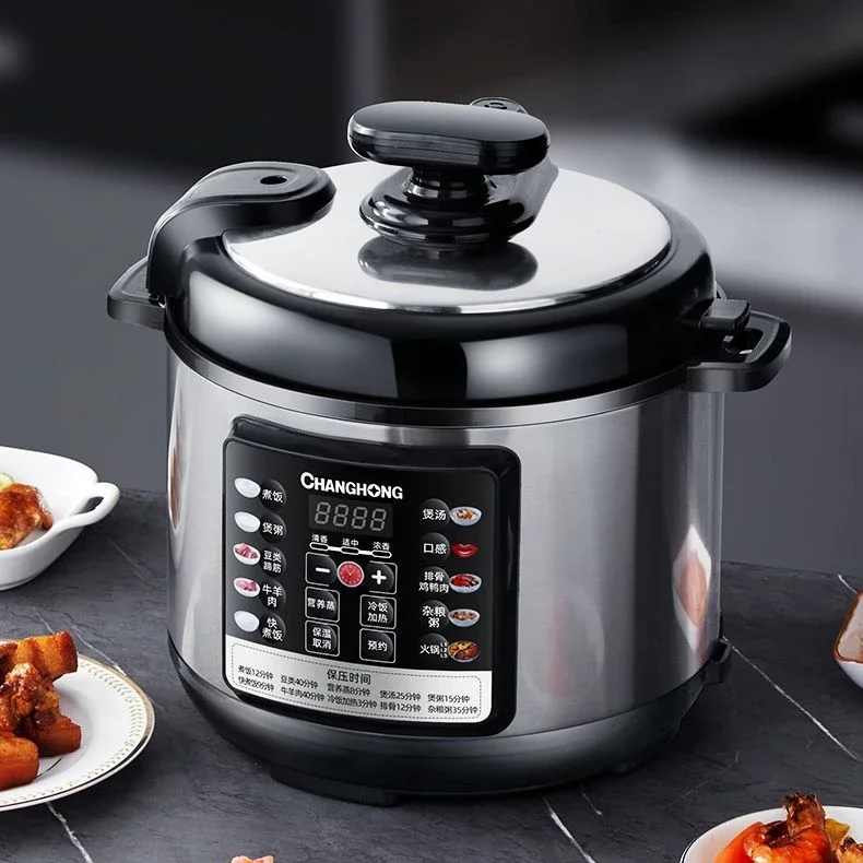 Electric pressure cooker 6 liters multifunctional household intelligent reservation small electric pressure cooker double pot