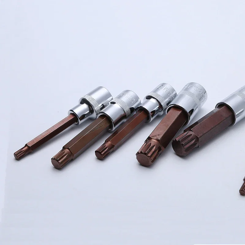 12 Points Wrench Head Tool For Ratchet M4 M5 M6 M7 M8 M10 M12 M14 M16 M18 Bit Socket 1PC 1/2 Inch Drive 60MM 100MM Long