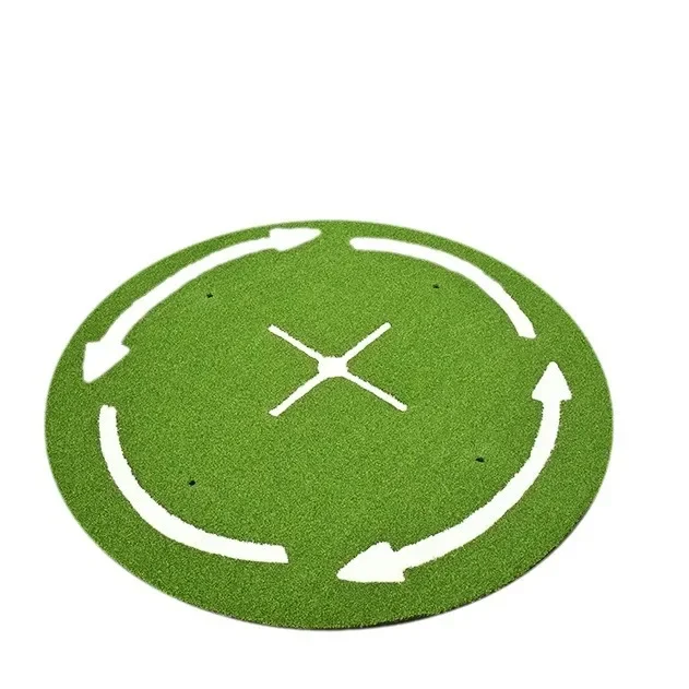 Indoor and outdoor training teaching, golf practice mat, directional strike mat