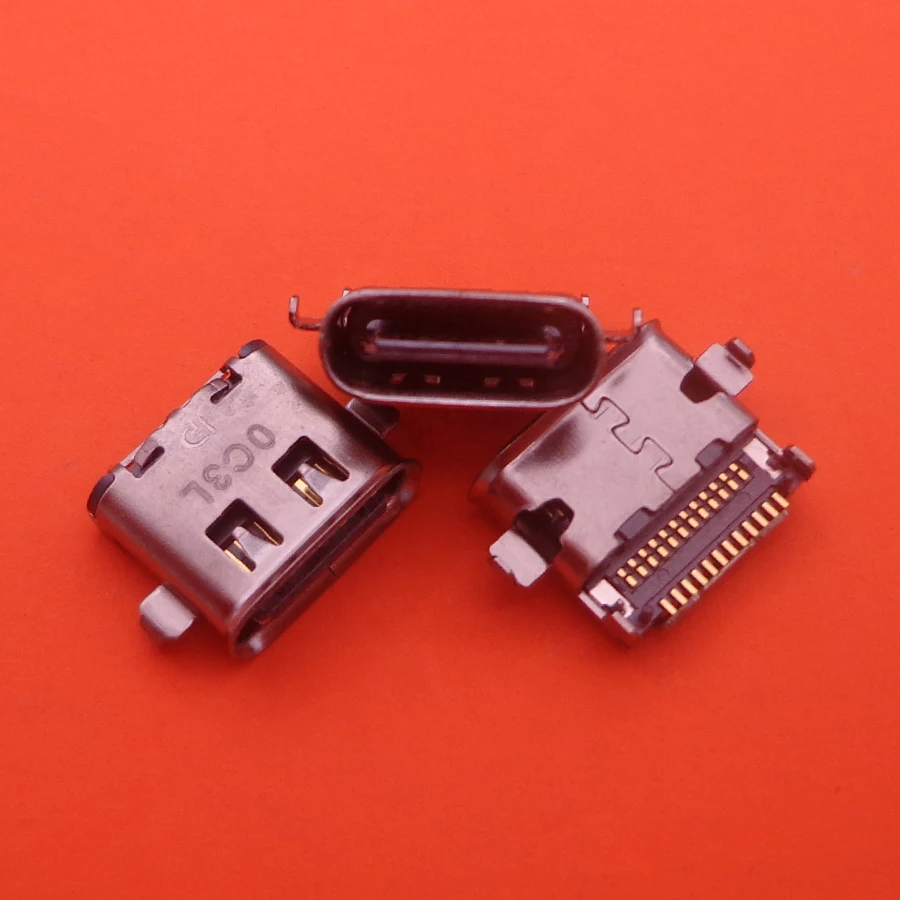 2-10pcs For Dell Latitude 5000 5500 Lenovo ThinkBook 13S 14s G2 ITL ARE 2021 DC Jack USB C Type-C Charging Port Connector