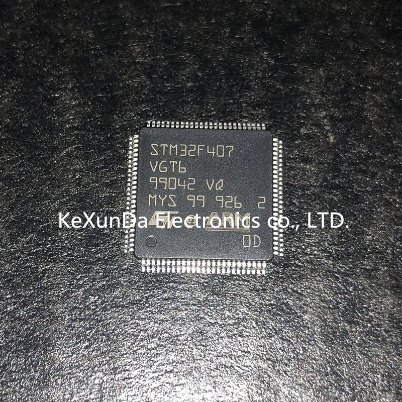 10PCS/lot STM32F407VGT6 STM32F407VET6 STM32F407VGT7 STM32F407 QFP-100 ARM IC New and Original FREE SHIPPING