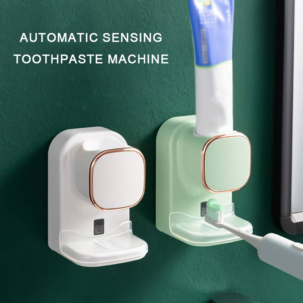 3 Mode Smart Toothpaste Dispenser Automatic Sensor Electric Wall Mounted Tooth Paste Squeezer USB Removable Bathroom Accessories