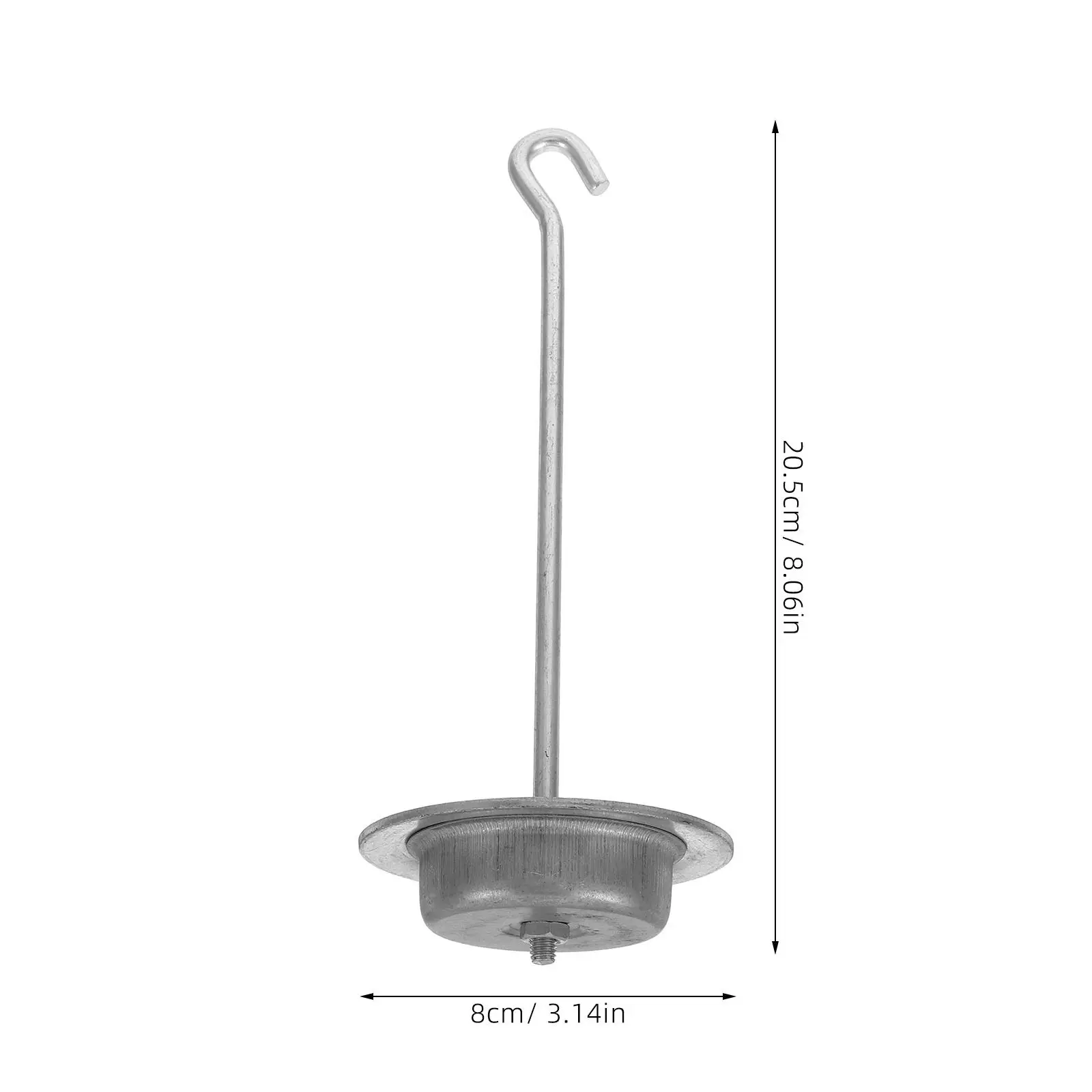 Professional Mechanical Scale Hook Wear-Resistant Metal Weight Scale Hook Precision Forging Anti-Slip Texture for Weighing
