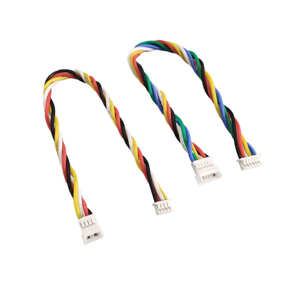 Jst 1.25mm Pitch Extension Cable Male Female Connector 2/3/4/5/6 Pin Housing Adapter  with 15cm Pre Pressed Soft Silicon Wire view 3