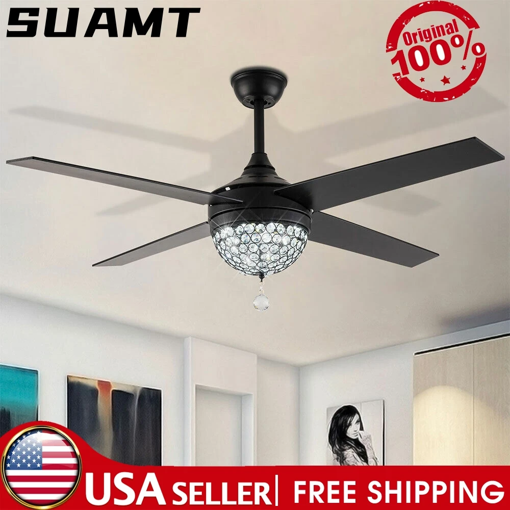 Low Floor Ceiling Fan Light 42 Inch Remote Control Cooling Fans Lamp Design Ceiling Fan With Light Chandelier Hanging Lamps