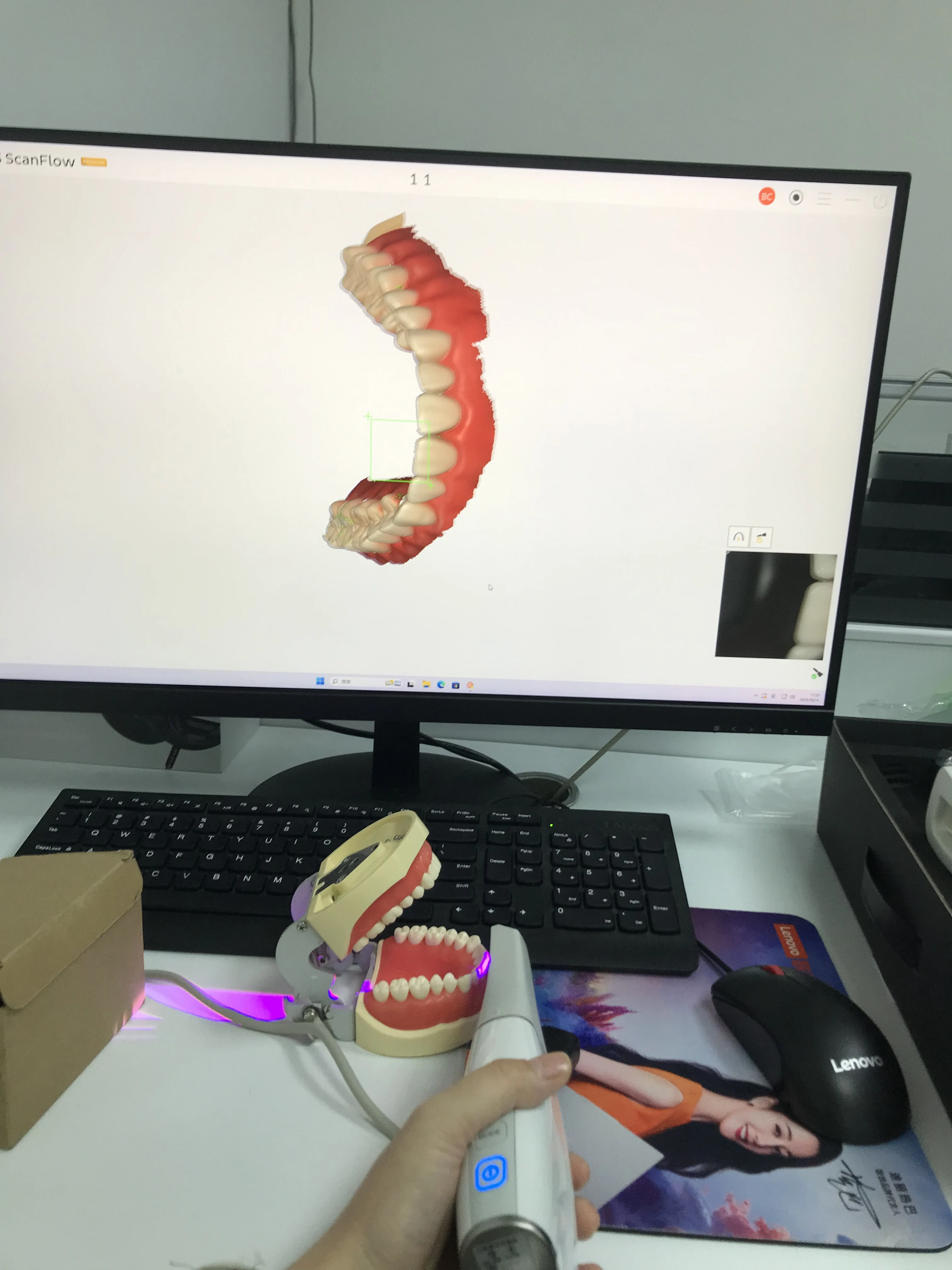 Skaner intraoralny 3D CE Approved Dexis/Care-stream IS3700, cyfrowy aparat do odcisków dentystycznych