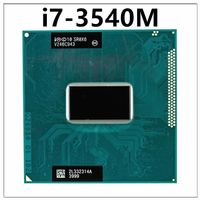 Core i7-3540M SR0X6 CPU i7 3540M processor FCPGA988 3.00GHz 4M Dual Core