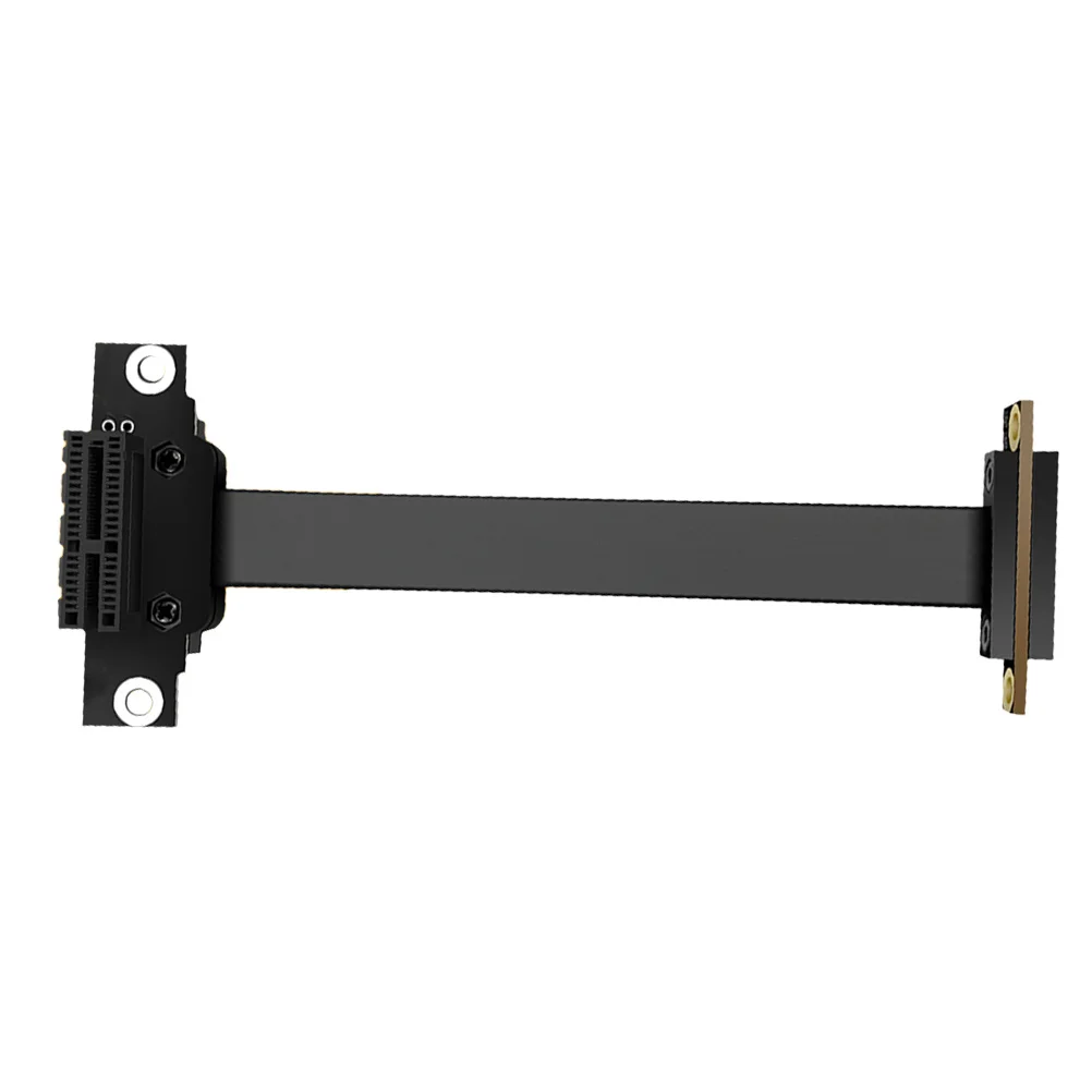 

Pci-E 3.0 Extender Riser Cable 30Cm High Speed Pcie Ribbon Stable Signal Extension Port Adapter for Graphic Card Computer Supply