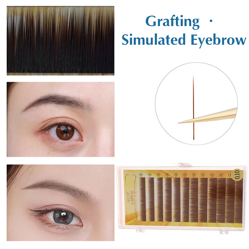 Authentic Real Eyebrow AI Master Practice Native Cloned Eyebrow Hair Without Hair Follicles For Beginners