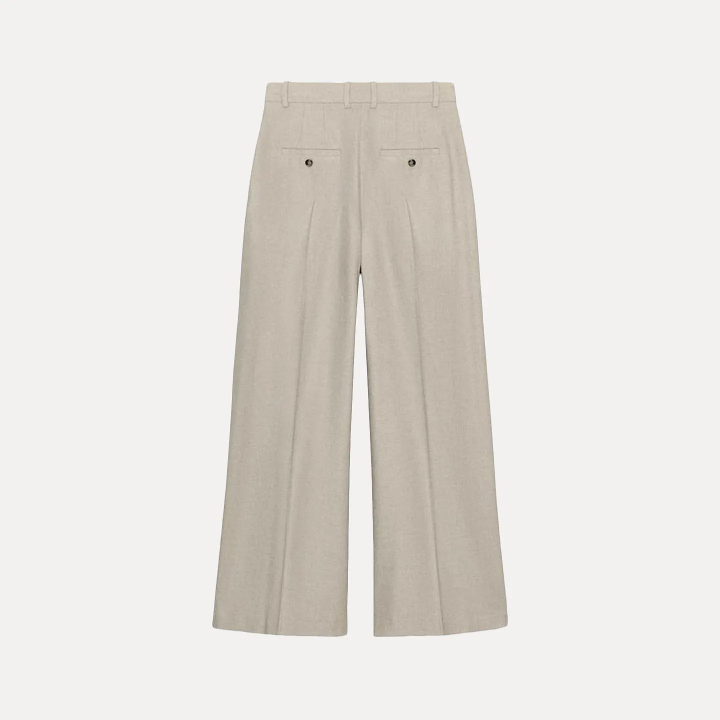 Z سراويل Faion النسائية 2025 الجديدة Sle عالية الخصر مستقيمة الساق فضفاضة تناسب متعددة الاستخدامات ملابس العمل للسيدات #4