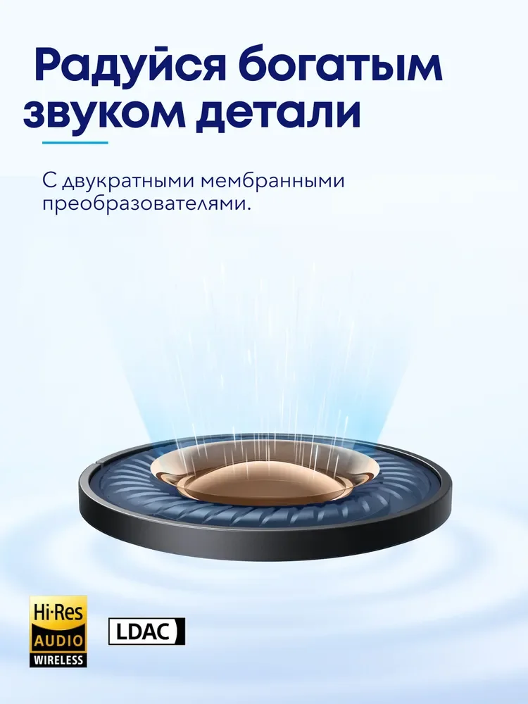 Soundcore Space A40 Wireless Earbuds with Adaptive Noise Cancelling