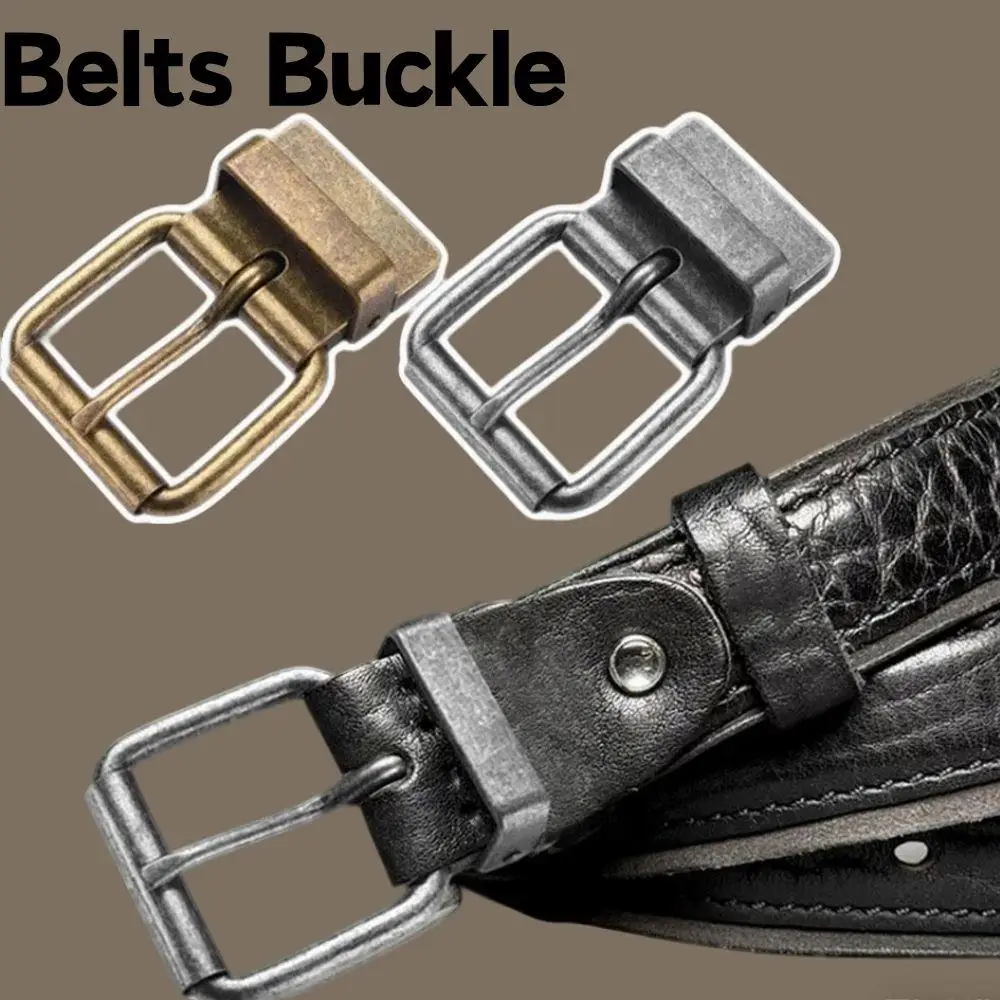 

Мужская деловая повседневная пряжка из сплава, съемная цинковая пряжка с одной головкой, съемная мужская кожаная пряжка ремня, сменная булавка