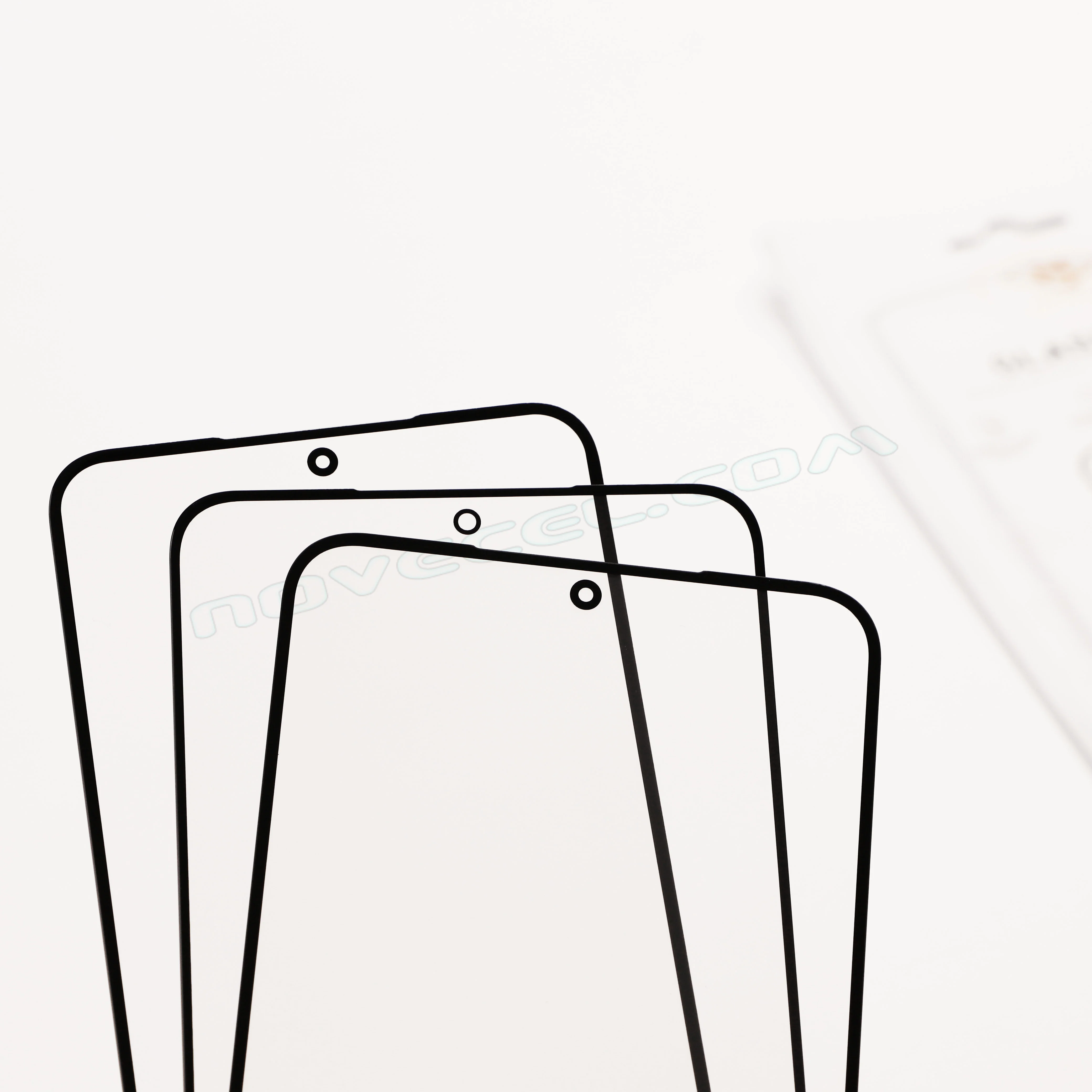 Novecel 10pc Front Screen Outer Glass With OCA For Samsung Galaxy S10E S20 Lite S20 S21 S23 S24 FE S25 edge N20 LCD Front Glass - Image 2