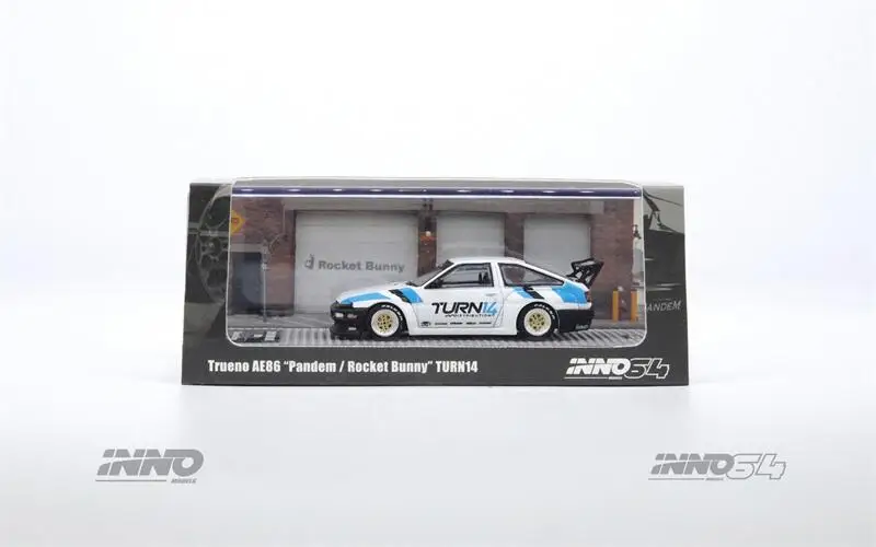 **Pre-Order** INNO 1:64 AE86 SPRINTER TRUENO TURN14 PANDEM ROCKET BUNNY Diecast Model Car