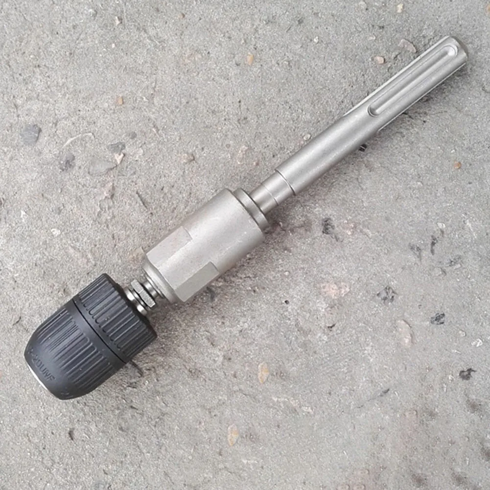 

For SDS MAX to For SDS PLUS Conversion Adapter Featuring Stable Clamping Mechanism and Rubber Head for Secure Bit Holding