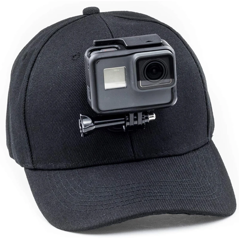 Baseball Hat Quick Release Buckle Mount For GoPro Hero 13 12 11 10 9 Insta360 X2 X3 X4 SJCAM DJI Osmo Action Camera Accessories