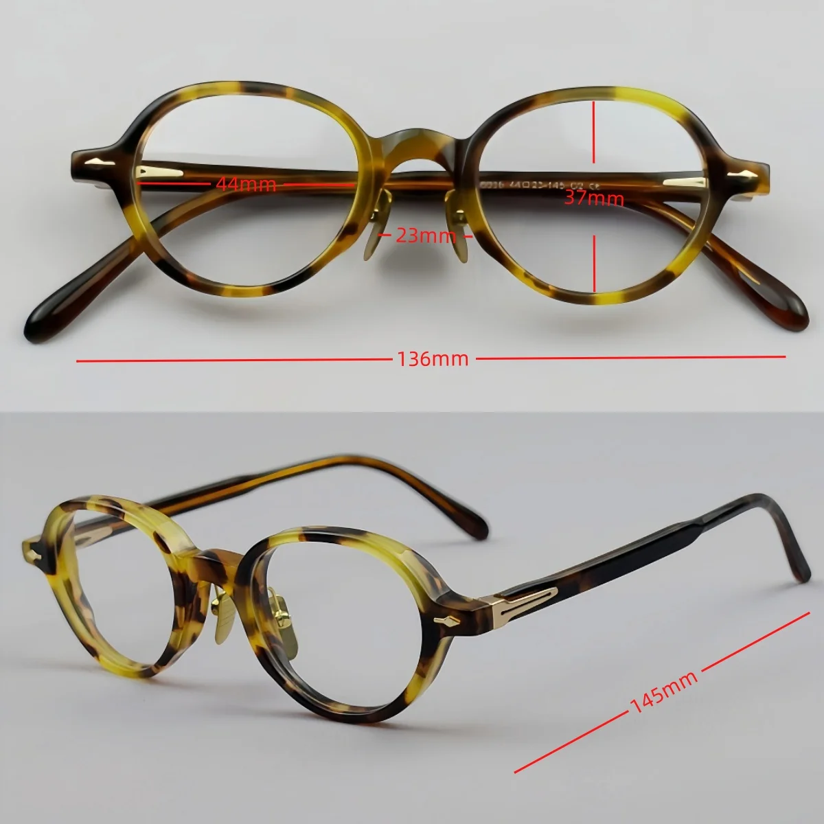 عالية الجودة إطارات النظارات النساء خلات التعميم موضة العلامة التجارية النظارات البصرية الرجال قصر النظر القراءة نظارات شخصية #6