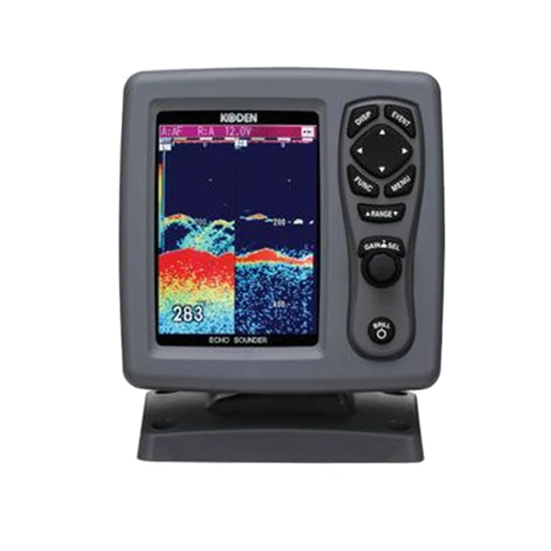 Marine Electronics Maritime Navigation Communication KODEN CVS-126 600W 5.7inch Digital Sounder  with Transducer