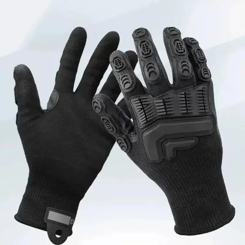 Techwear Tactical Gloves Men Women Outdoor Training Motorcycle Stab-proof Wear-resisting Gloves Gym Sport Guantes