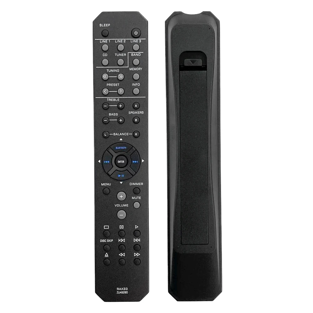 New RAX33 ZU49260 For Yamaha Audio/Video Natural Sound Stereo Receiver Remote Control R-S202 R-S202BL