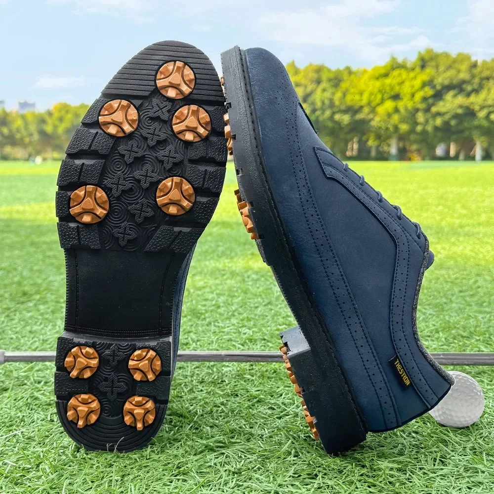 Golf Shoes Professional Golfing Cushioning Footwears Golf Sneakers Exercise Non Slip Comfortable Walking Training Golfer Shoes