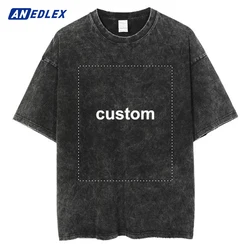 Harajuku Men Vintage 1 Piece Custom Short Sleeves T-shirt