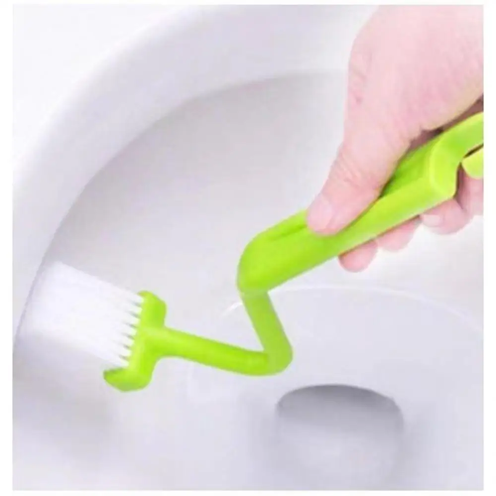 1/2PCS Bathroom Versatile Cleaning High-quality Japanese Style Toilet Brush Curved Brush Home Essentials Smart Cleaning Solution