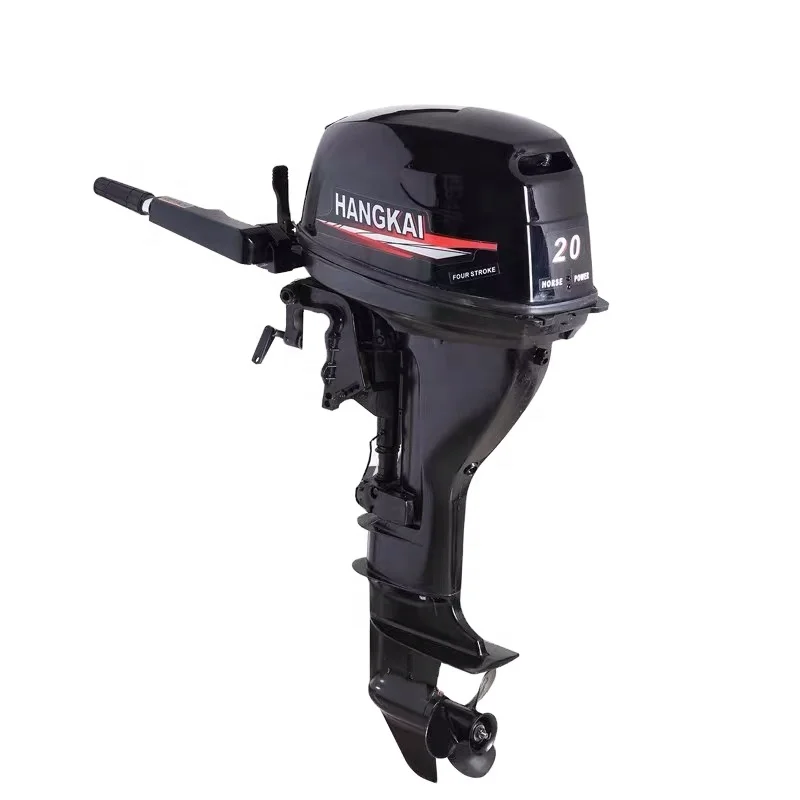 

New Powerful Water Cooled HANGKAI Long Shaft 20HP 4 Stroke Outboard Engine Boat Motors