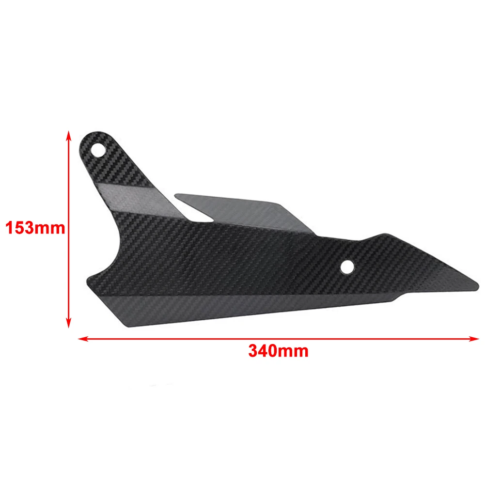 Carbon Fiber Motorcycle Heat Shield Exhaust Cover Guard For SUZUKI GSX-S1000 GSXS1000 2015 2016 2017 2018 2019 2020 2021 2022