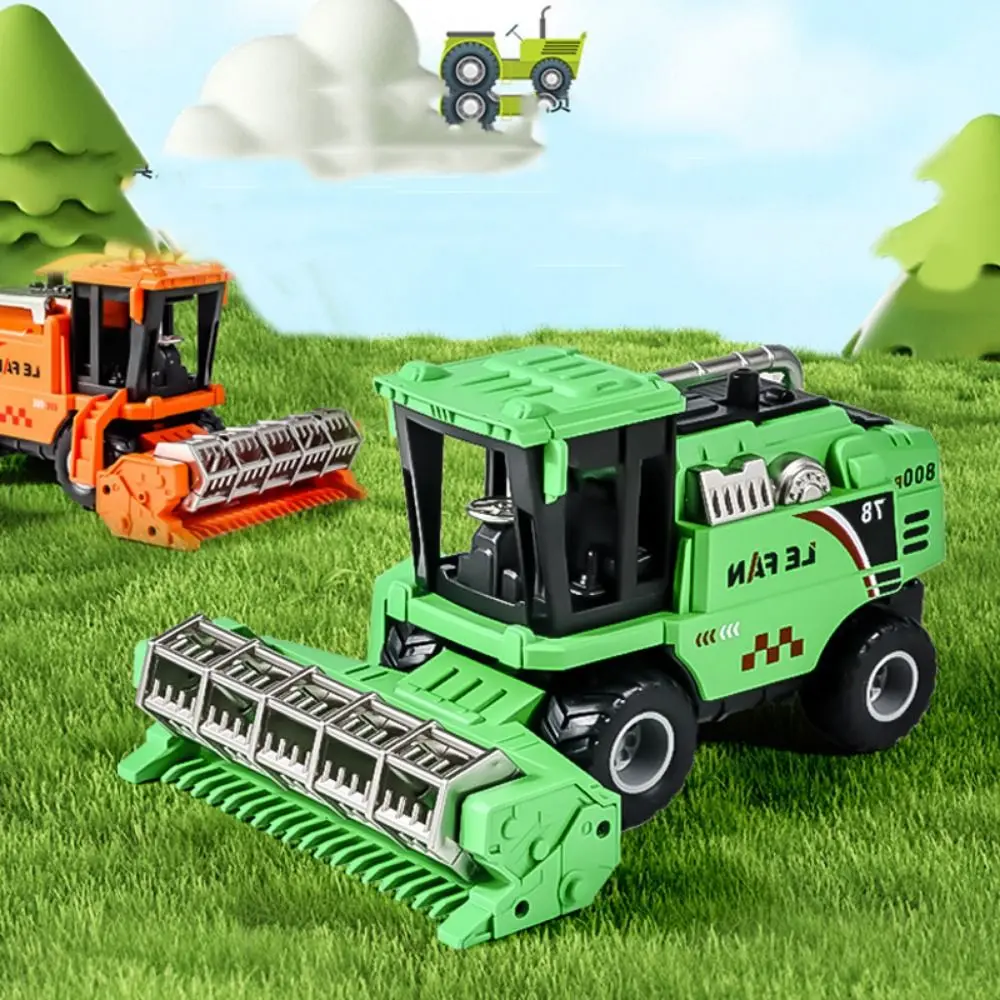 

Harvester Simulation Farm Harvester Toy Crane Tractor Toy Kids Farmer Cart Toy Intellectual Development Manual Skills