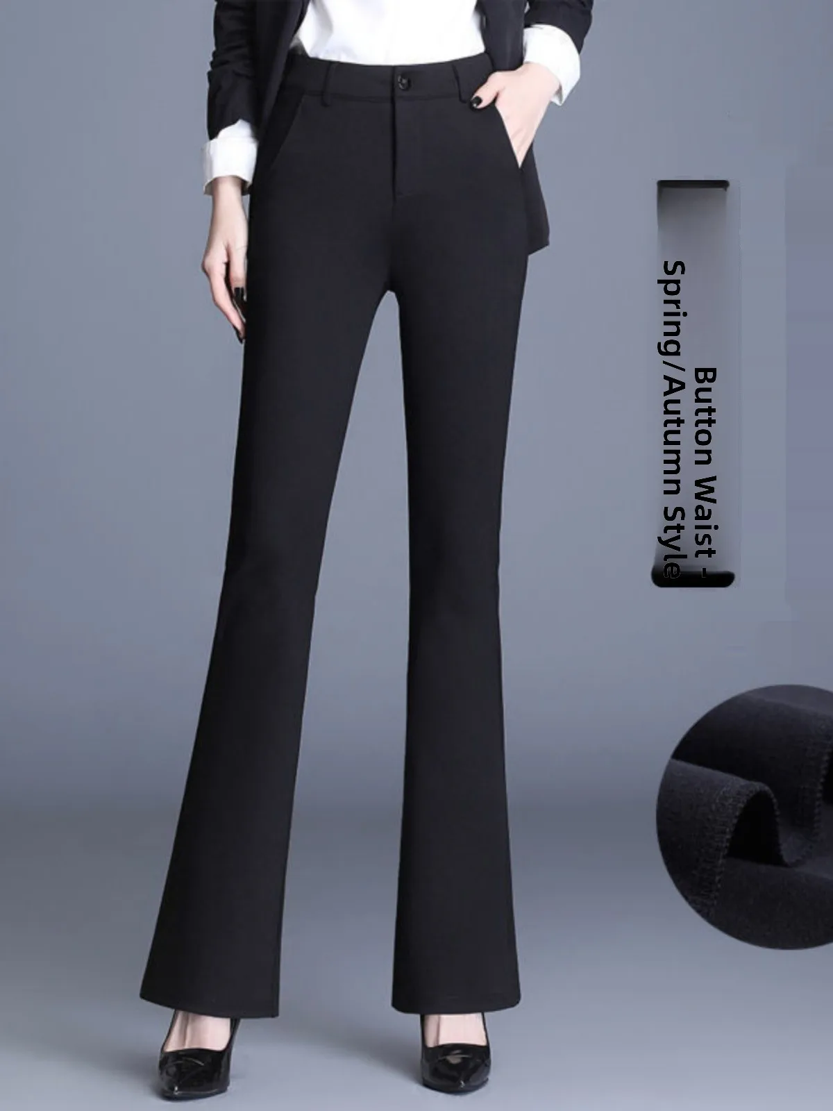 

Весна-Осень 2024, женские облегающие прямые брюки, брюки, драпированные капри, широкие брюки, повседневные брюки