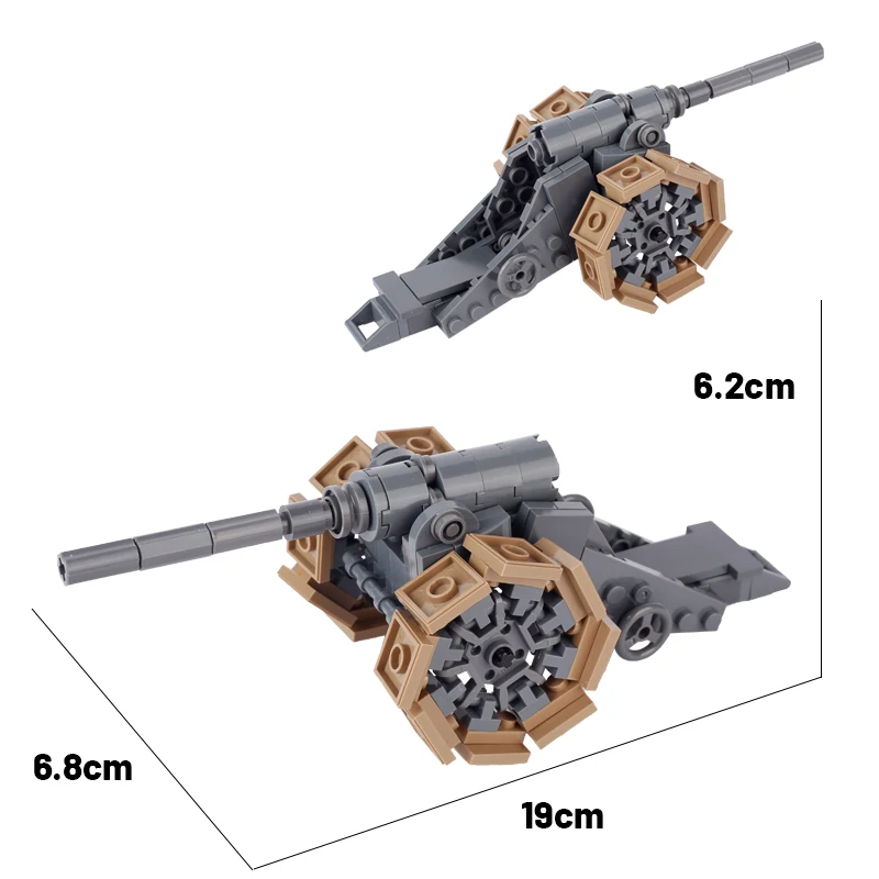 Italian Armored Car Carriers Rocket Guns Tanks Building Blocks WW1 WW2 Miliatry Vehicle Weapons Artillery Toys MOC Bricks Kids